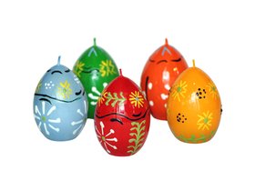 MASIKA Ei-Kerze 4,5 x 6,5 cm