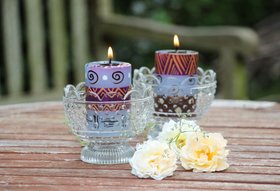 KABISA Stumpenkerze 5 x 7 cm