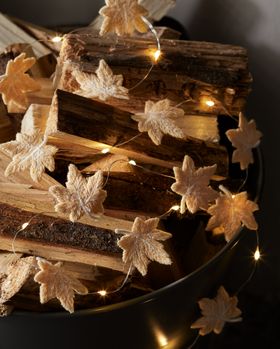 Felt Autumn Leaf Micro Lights