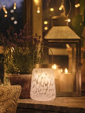 Ambient Summer Greenhouse Hosting with TruGlow® Candles & Lanterns