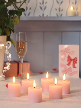 Cosy Valentines Day Spring Lighting with TruGlow® Candles