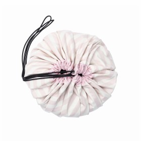 PLAY & GO TOY STORAGE BAG - PINK STRIPES