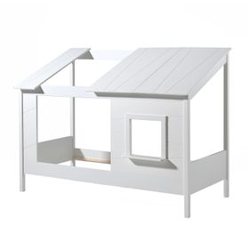 white single cabin bed