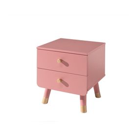 'BILLY' BEDSIDE TABLE - PINK