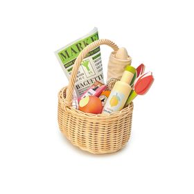 WICKER SHOPPING BASKET