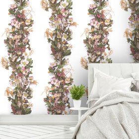 Hellebore Floral Panel Wallpaper (Copy)