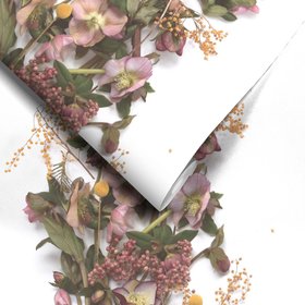 Hellebore Floral Panel Wallpaper (Copy)
