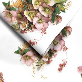 Hellebore Floral Wallpaper (Copy)