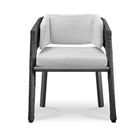 Outdoor Garden | Galea grey armchair