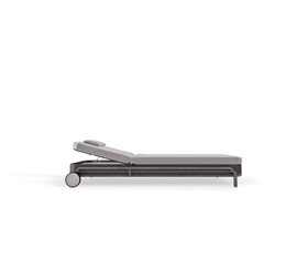 Outdoor Garden | Hampton grey sunlounger