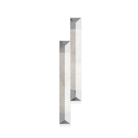 Outdoor Garden | Spear outdoor wall lamp in white marble finishes