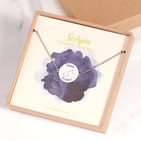 Personalised Zodiac Star Sign Necklace