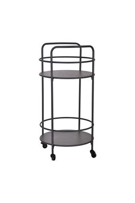 Effortless Outdoor Drinks Trolley In Grey