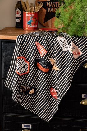 Badge Patch Tea Towel