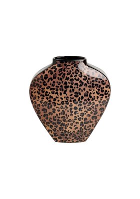 Leopard Print Vase