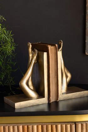 Kicking Leg Book End