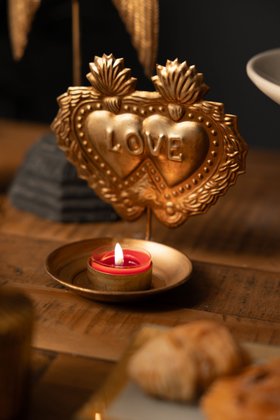 Love Milagro Candle Holder