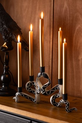 Gemini Snake Candelabra