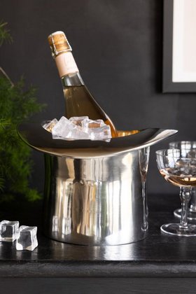 Silver Top Hat Wine Cooler