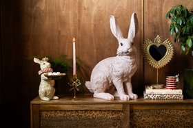 Bertie The Large Pink Easter Bunny Ornament