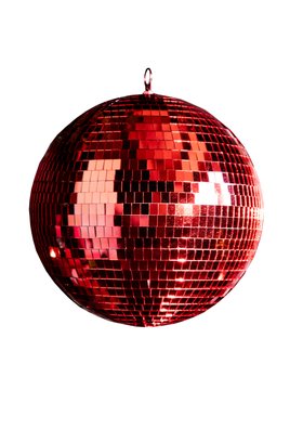 Red Disco Ball