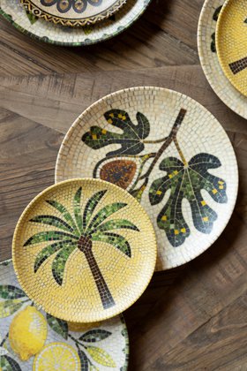 Rockett St George - Kitchen Mosaic Plates Lifestyle