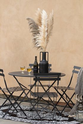 Bistro Dining Garden Set in Grey