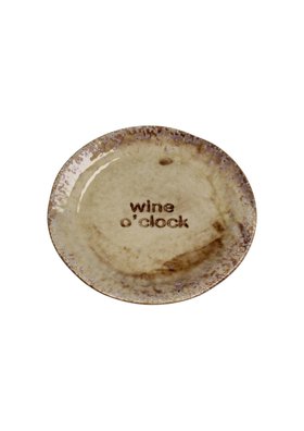 Wine O'Clock Ceramic Side Plate