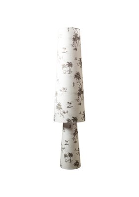 Beautiful Desert Island Tapered Floor Lamp