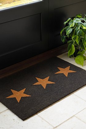 Large Triple Star Doormat - SECONDS
