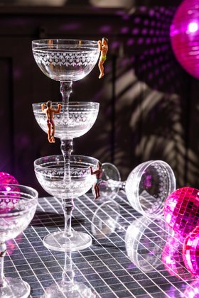 Rockett St George Champagne Tower Party Xmas Lifestyle