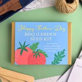 Fathers Day BBQ Garden Seed Kit