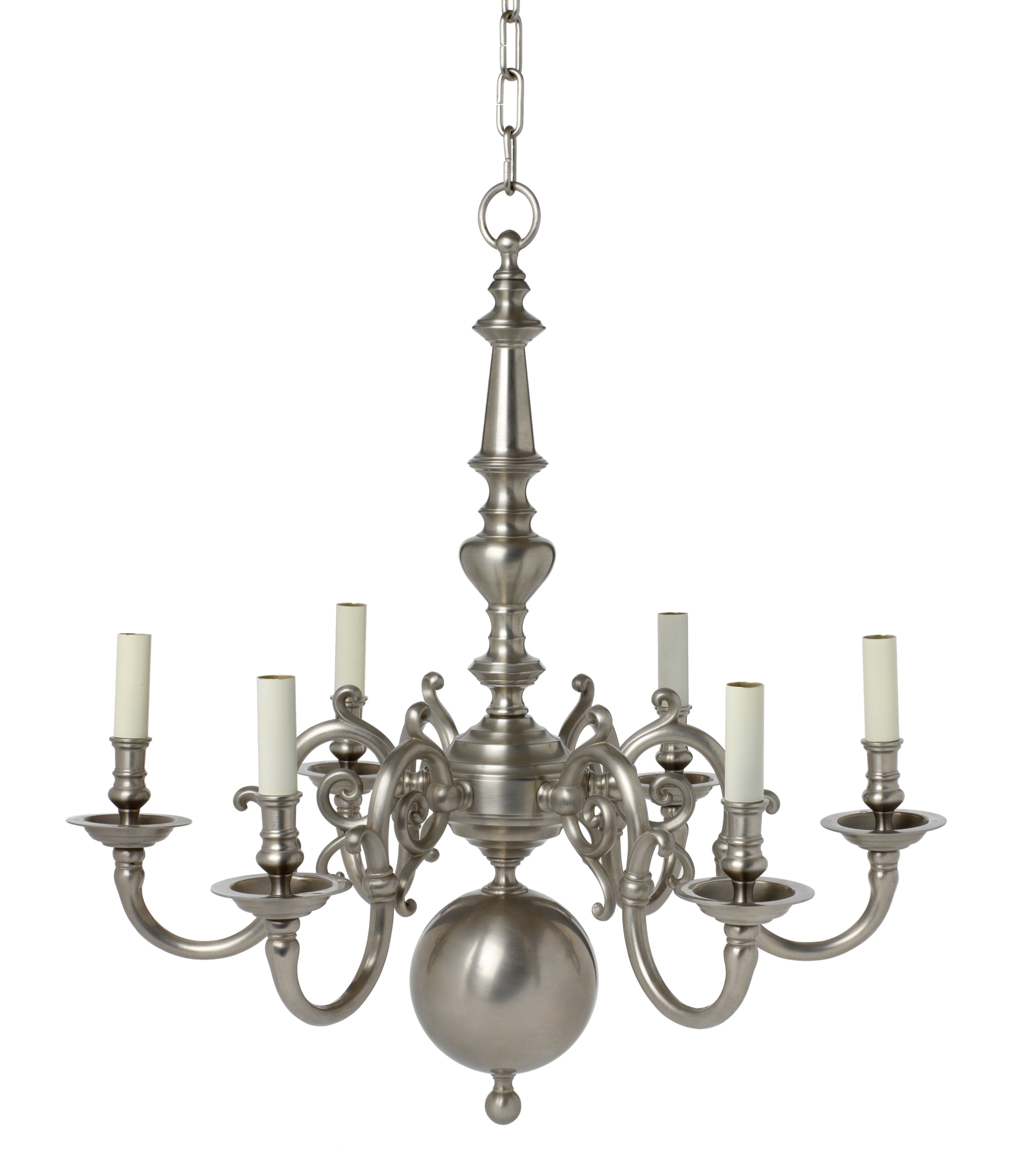 H2-023 - 6-Light Flemish Chandelier