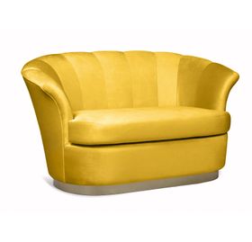 Yellow | Besame Sofa (Metal Base)