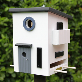 Press Loft Image Of Designer Modern Bird House Feeder Ice