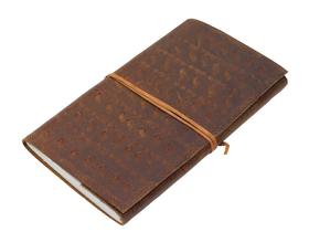 Scaramanga - Leather Travel Journal Notebook 