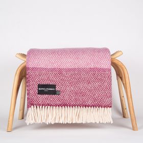 Evening Tales - Pure New Wool Blanket - Down By The Vineyard