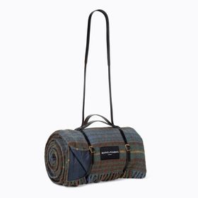 Pure new wool picnic blanket - Classic Hunting Lodge