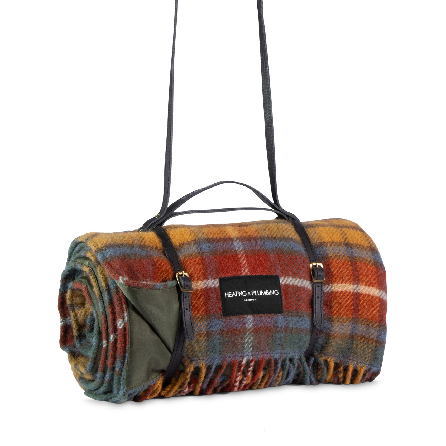 Heating & Plumbing London - Pure new wool picnic blanket - Tartan Heritage