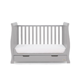stamford mini sleigh cot bed