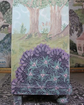 Painted Cupboard Painted With Annie Sloan Chalk Paint™ By Melissa White 4