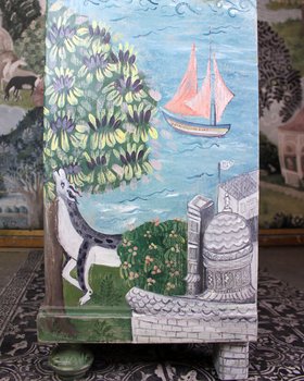 Painted Cupboard Painted With Annie Sloan Chalk Paint™ By Melissa White 5