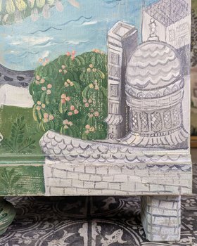 Painted Cupboard Painted With Annie Sloan Chalk Paint™ By Melissa White 6