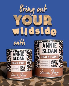 EMBARGOED UNTIL 1/4/26 8am GMT April Fools Leopard Paint Chalk Paint pots