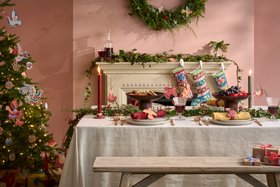 Annie Sloan Christmas 2026 Tree Table And Fireplace
