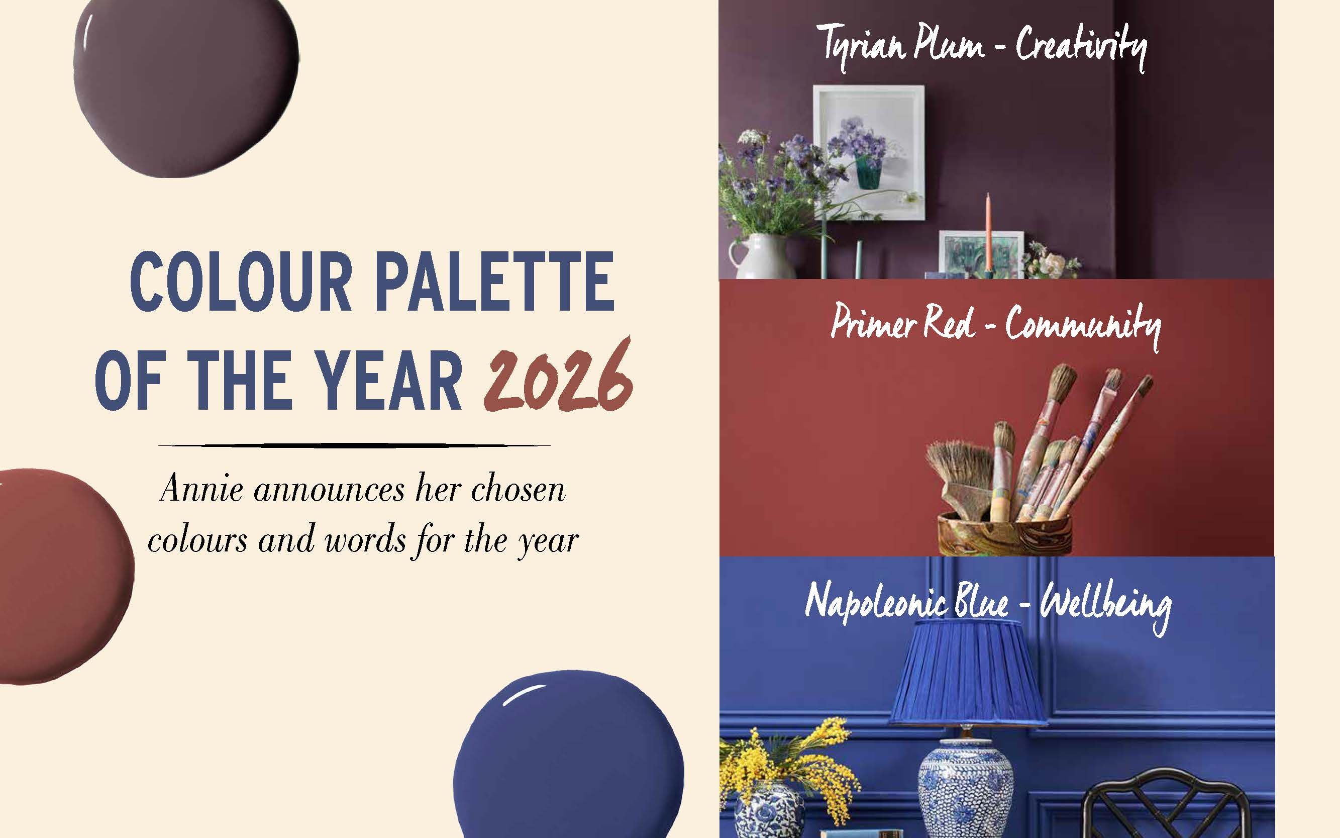 Colour Palette Of The Year 2026
