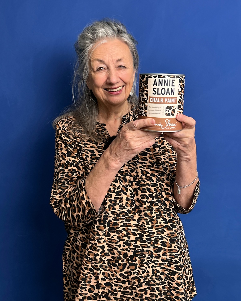 EMBARGOED UNTIL 1/4/26 8am GMT  Annie Holding Leopard Chalk Paint