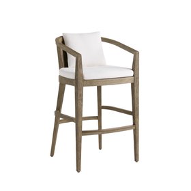Arteriors, Sobek Textured Back Outdoor Bar Stool, £4,847