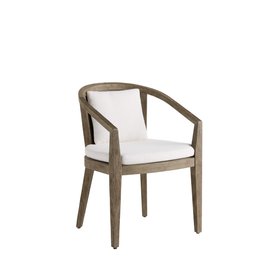 Arteriors, Sobek Textured Back Outdoor Dining Chair, £4,082