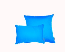 Cyan Blue Sunbrella Fade and Water Resistant Outdoor Cushions